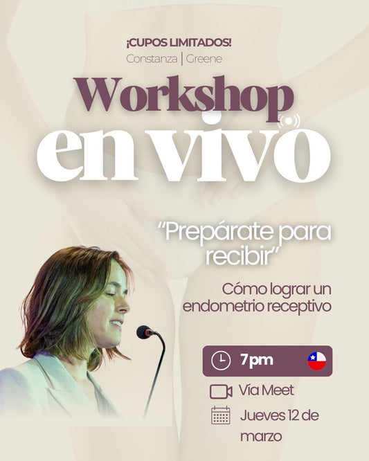 Workshop: “Prepárate para Recibir”